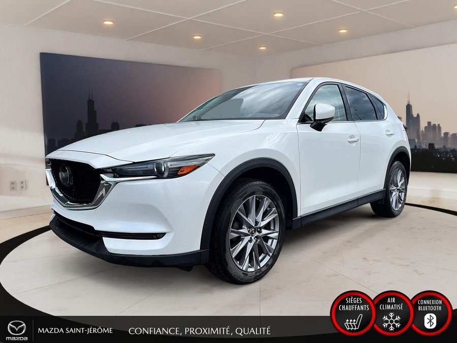 Mazda CX-5 GT | TOIT OUVRANT | CUIR | AWD | 2019 Blanc