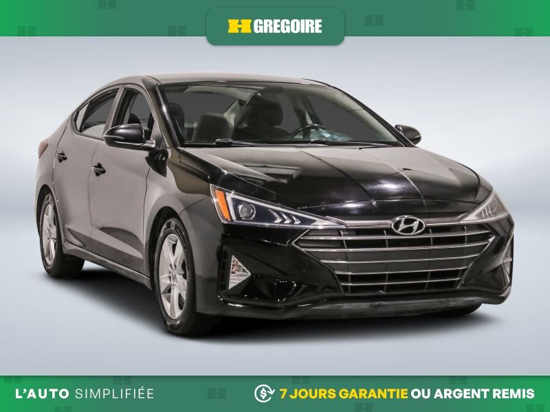 Hyundai Elantra 2019 2019 Noir