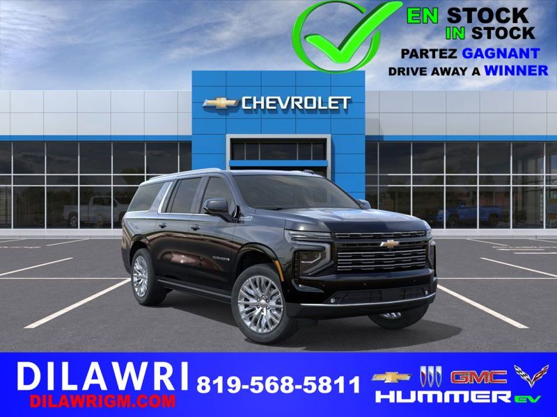 Black 2026 Chevrolet Suburban SUV / Crossover Four-Wheel Drive Automatic