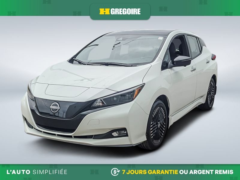 2023 Nissan Leaf White Laval - photo #2
