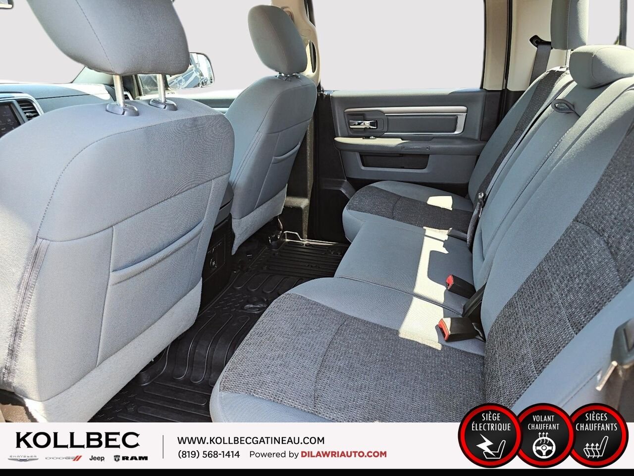 RAM 1500 CLASSIC 261111 | Warlock Crewcab 4x4 2019 Bleu Gatineau - photo #24