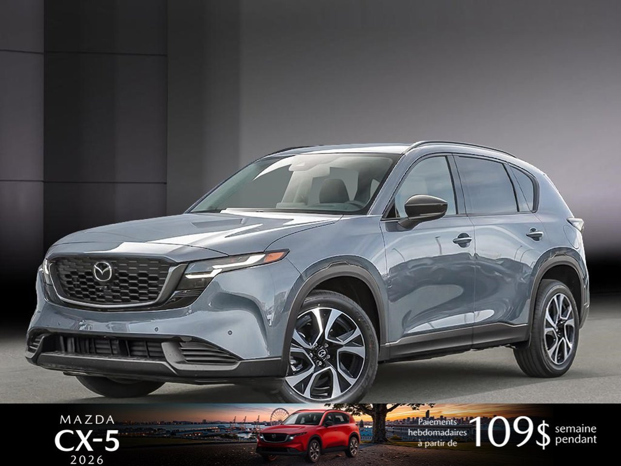 Mazda CX-5 JM3KMBHA8T0163237 2026 Gris polymétal métallisé Mirabel - photo #0