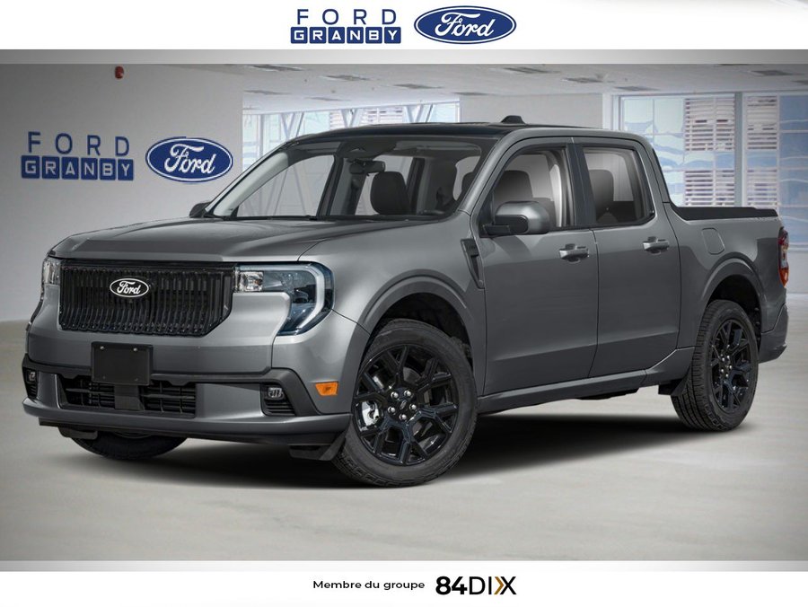 Ford Maverick Lobo Haut de gamme cabine SuperCrew TI 2025 Gris carbonisé métallisé