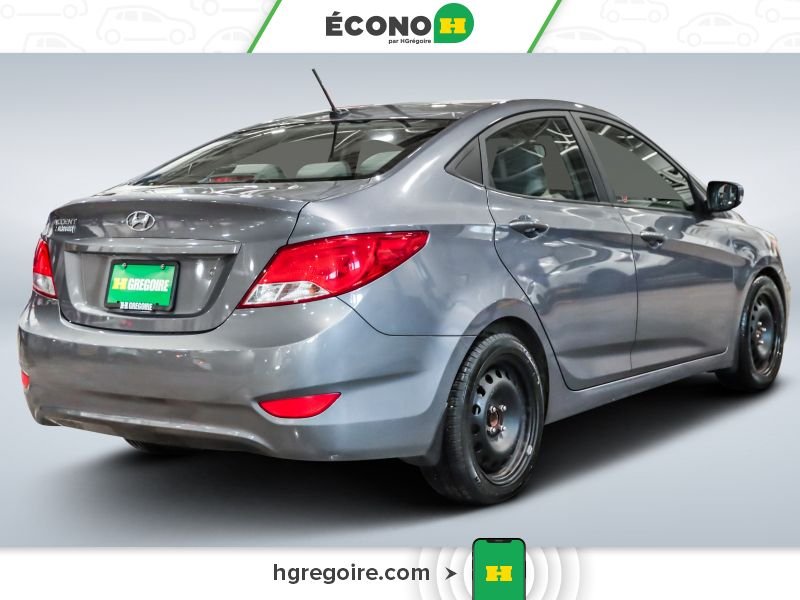 2017 Hyundai Accent Grey Blainville - photo #7