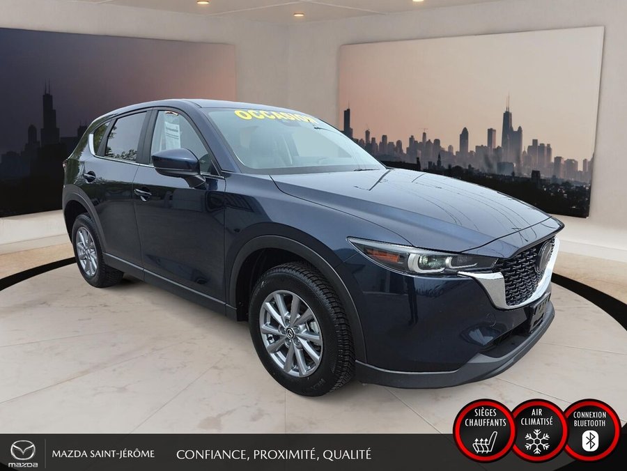 Mazda CX-5 GS | CUIR | AWD | MAGS | 2025 Bleu