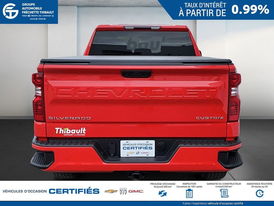 CHEVROLET SILVERADO Custom cabine multiplace 4RM 157 po 2024 Rouge