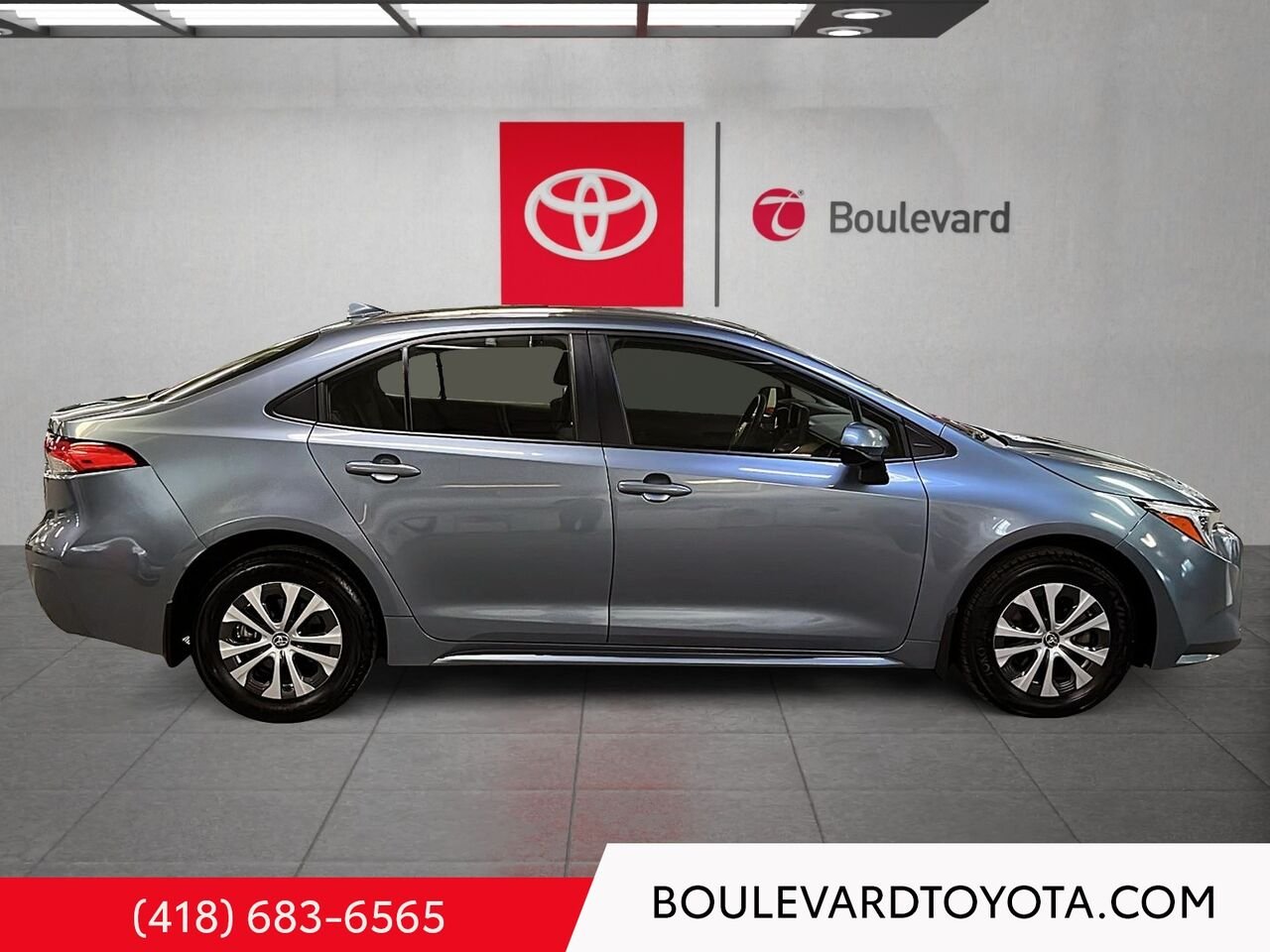 Toyota Corolla 99855B-62 | hybride LE CVT 2025 Bleu Québec - photo #2