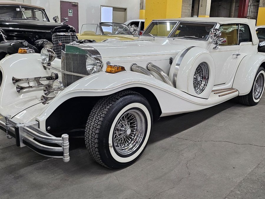 1981 Excalibur Phaeton 1981 White