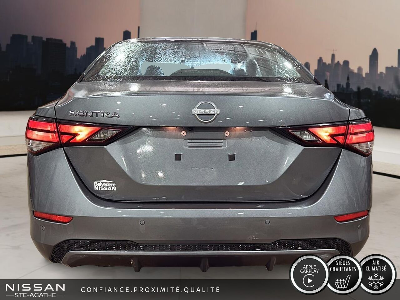 Nissan Sentra 2024 Gris Saint-Jérôme - photo #3