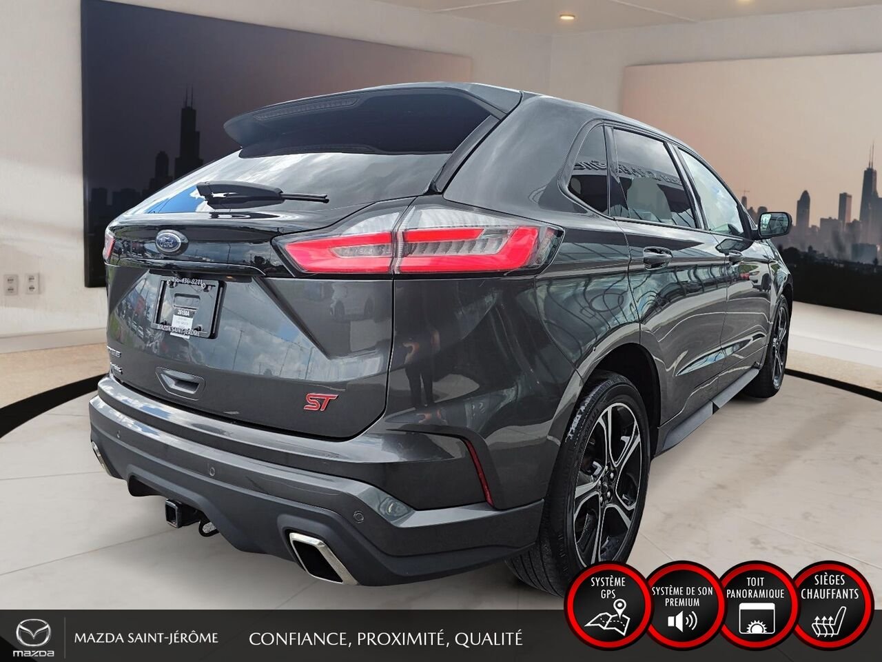 2020 Ford Edge Grey Saint-Jérôme - photo #5