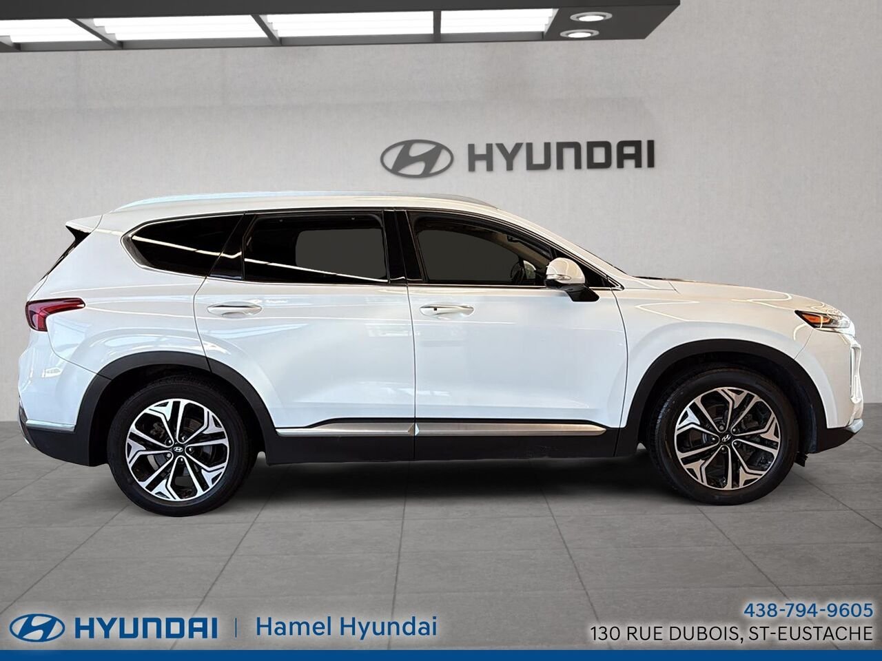 2019 Hyundai Santa Fe White Saint-Eustache - photo #1