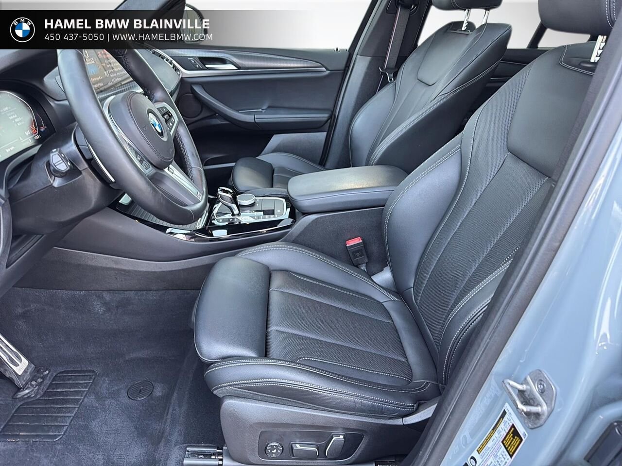 BMW X3 xDrive30i véhicule d'activités sportives 2024 Gris Blainville - photo #8