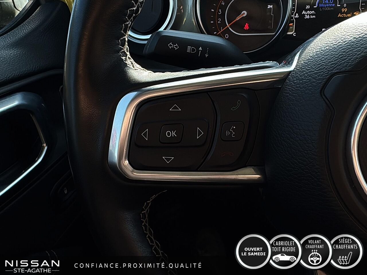 2023 Jeep Wrangler Sahara 4 portes 4x4 Yellow Saint-Jérôme - photo #16