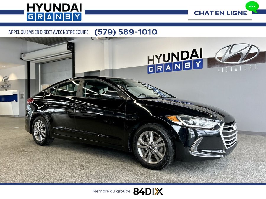 Hyundai Elantra 2018 2018 Noir