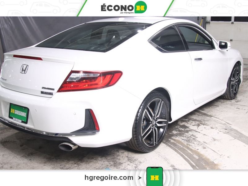 Honda Accord 729588 | TOURING COUPE CUIR TOIT MAGS BLUETOOTH 2016 Blanc Laval - photo #6