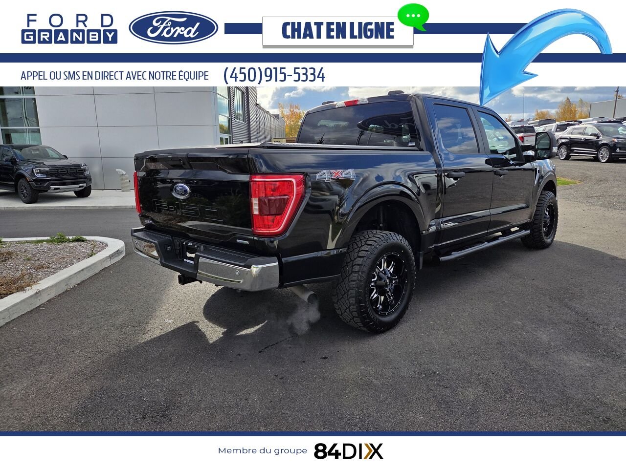 Ford F-150 2023 Noir Granby - photo #6
