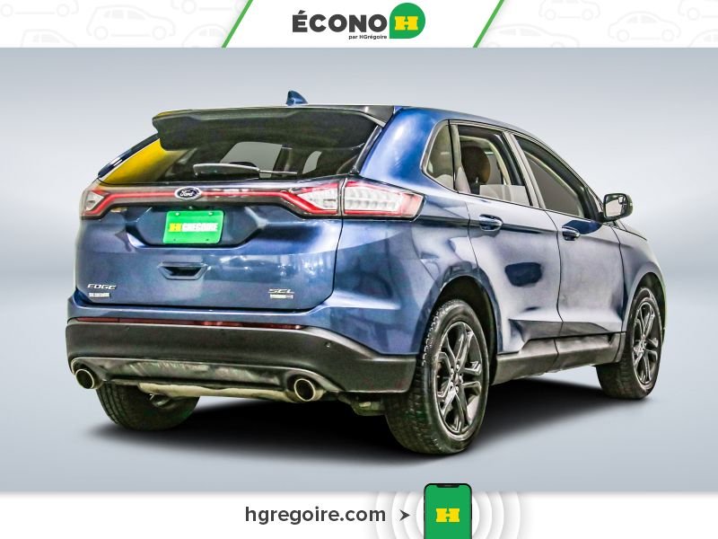 Ford EDGE 728135 | SEL AWD TOIT NAV BLUETOOTH CAMÉRA MAGS 2018 Bleu Laval - photo #7