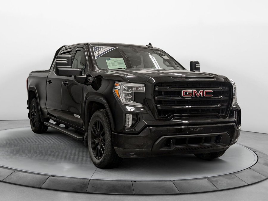 GMC SIERRA 1500 4WD CREW CAB PICKUP Toile de Boite Moteur 3.0l Diesel Certifié!! 2021 Noir