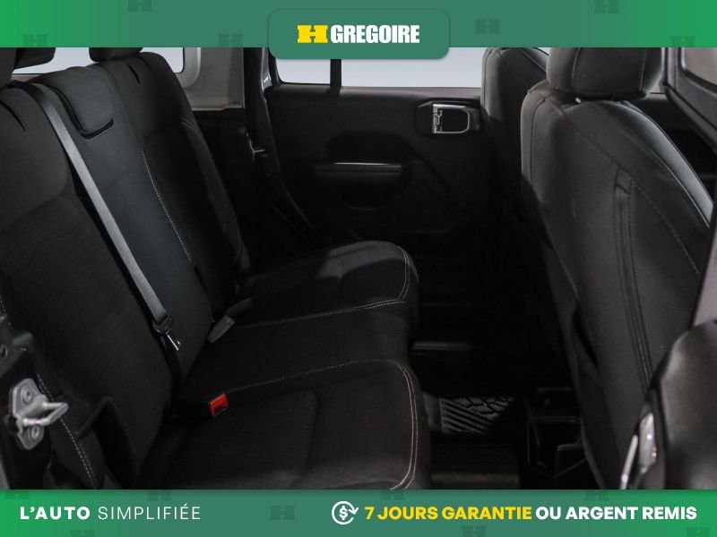 Jeep Wrangler 821038 | Unlimited Sport 80th Anniversary 4WD AUTO A/C MAGS 2021 Gris Laval - photo #27