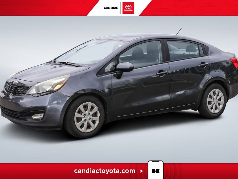 Kia Rio TA04259 | LX+ - BAS KM - AUTOMATIQUE - GR ÉLECTR 2013 Gris Laval - photo #2