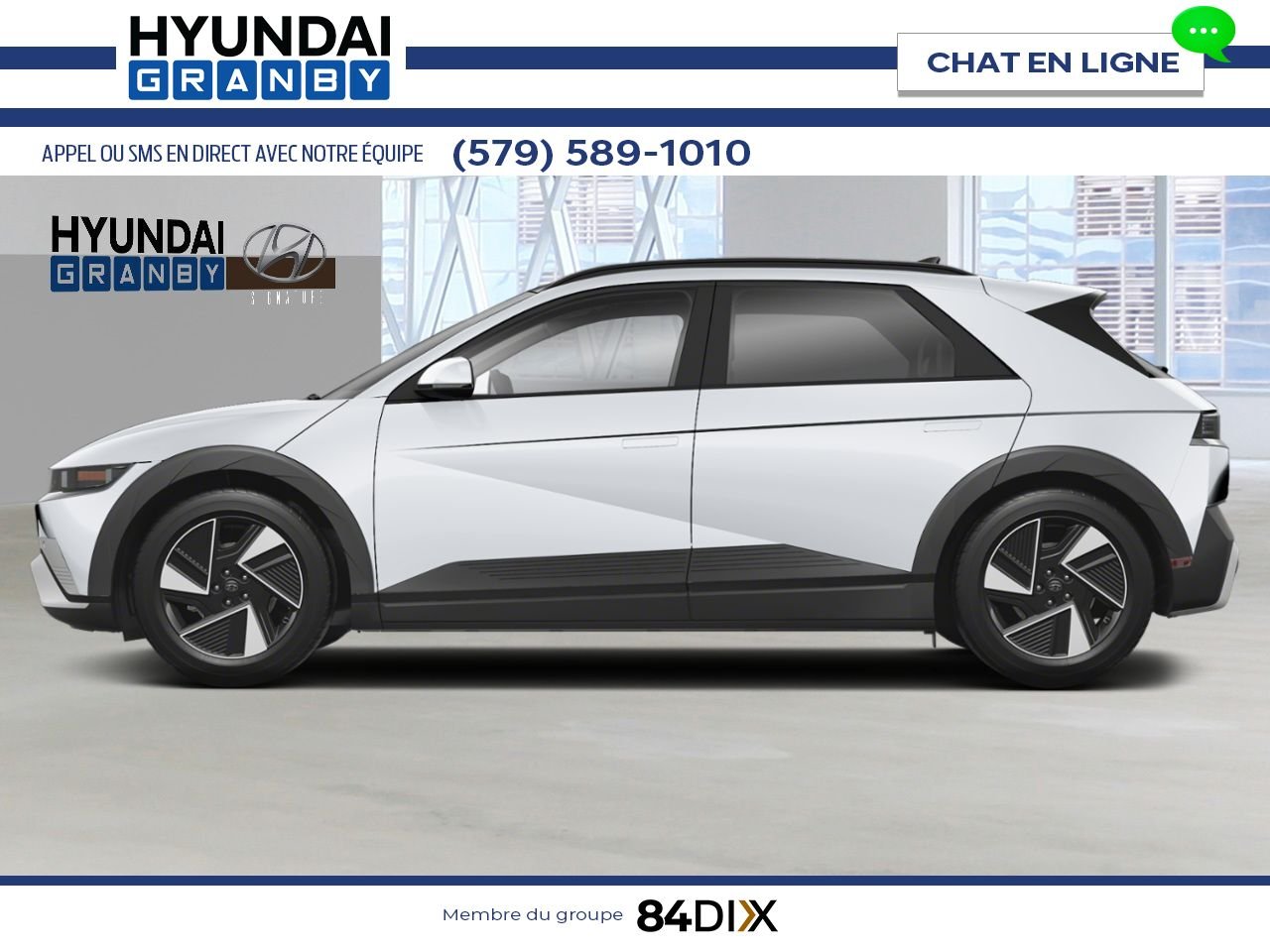 HYUNDAI IONIQ 5 2025 Blanc atlas mat Granby - photo #1