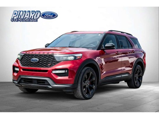 2022 Ford Explorer 2022 Red