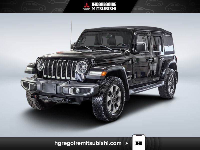2020 Jeep Wrangler Unlimited Black Blainville - photo #2