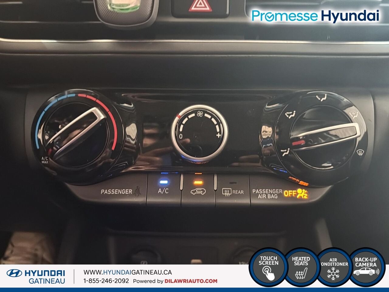 Hyundai Kona 2.0L Essential *** awd , sieges chauffant , certifier *** 2022 Noir Ottawa & Gatineau - photo #16