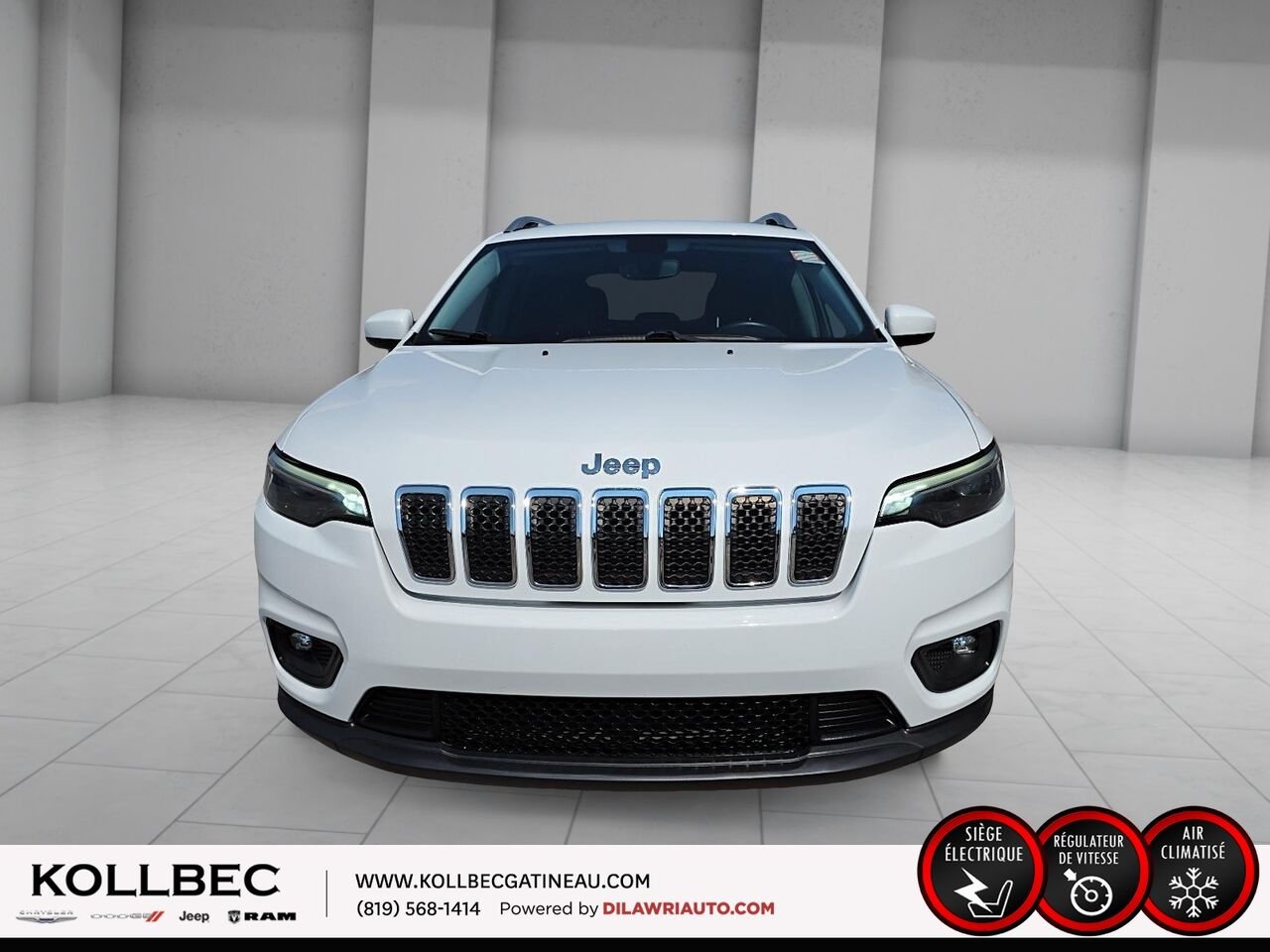 JEEP CHEROKEE 261101 | North 4x4 2019 Blanc Gatineau - photo #11