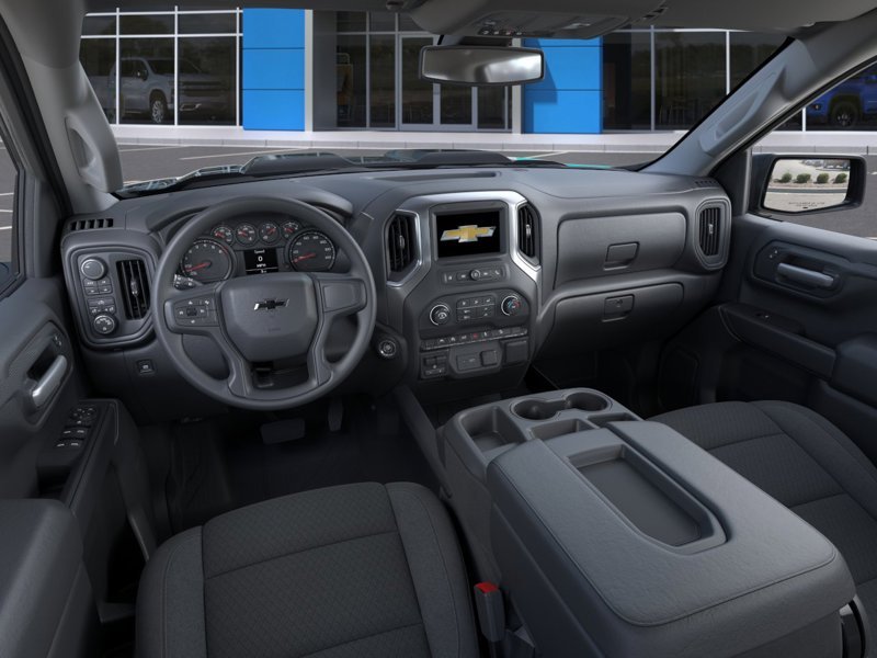 CHEVROLET Silverado 1500 Custom Trail Boss cabine multiplace 4RM 157 po 2026 NOIR Sherbrooke - photo #14