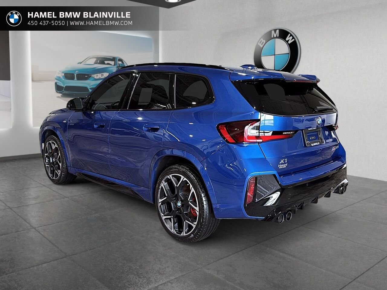 BMW X1 M35i xDrive véhicule d'activités sportives 2025 Bleu Blainville - photo #3