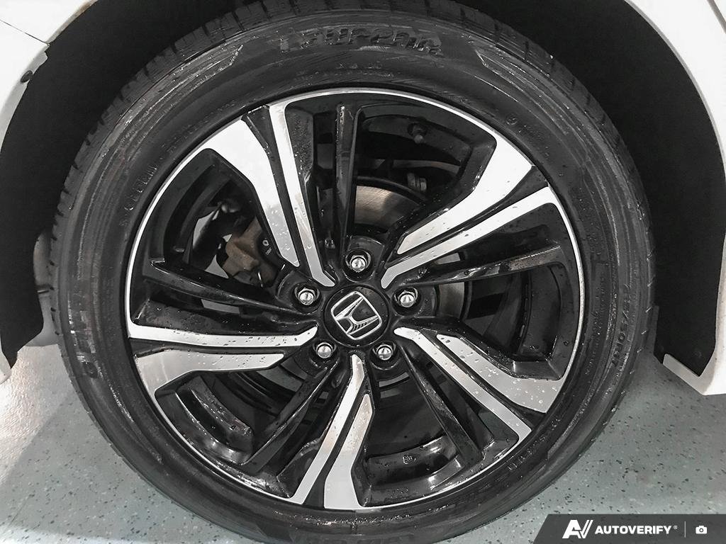 2018 Honda Civic Sedan 254129A | Touring White Edmonton - photo #5