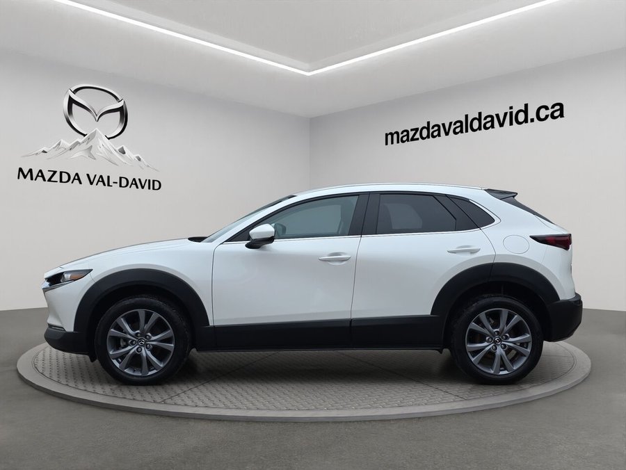 Mazda CX-30 GS TI, AWD, Bluetooth, Navigation, commande audio au volant 2024 Blanc