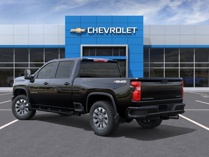 2026 CHEVROLET Silverado 2500HD Custom cabine multiplace 4RM 159 po BLACK Gatineau - photo #2