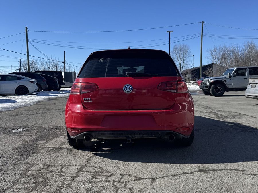 Volkswagen Golf GTI 2017 2017 Rouge