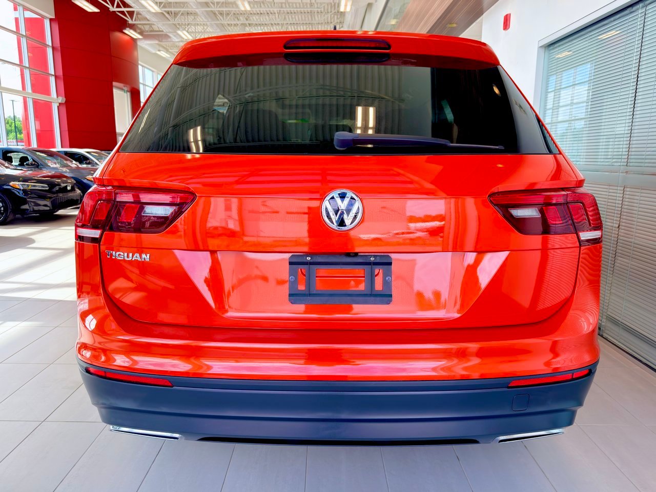 Volkswagen Tiguan 2019 Orange Notre-Dame-des-Prairies - photo #8