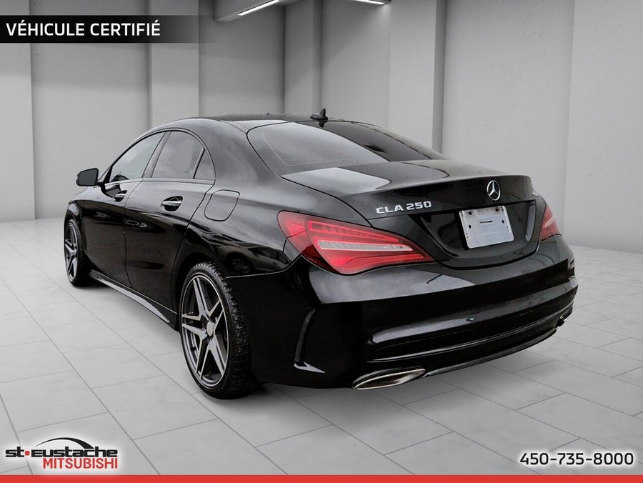 Mercedes-Benz CLA CLA 250 COUPÉ 4MATIC-CUIR-TOIT PANORAMIQUE-BANC CHAUFFANTS 2019 Noir