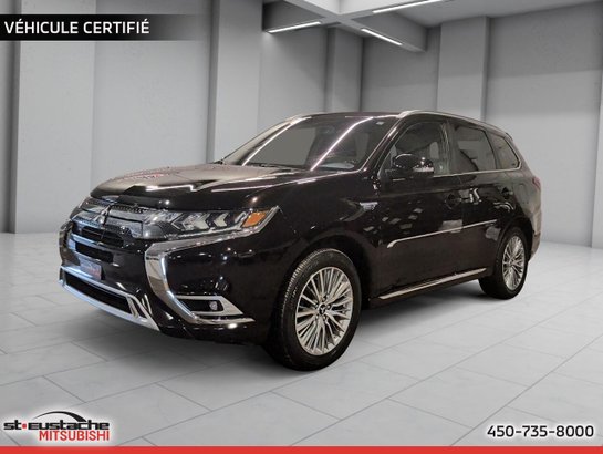 Mitsubishi Outlander PHEV SEL S-AWC PHEV PLUG IN-CUIR-TOIT OUVRANT-BANC CHAUFFANT 2020 Noir