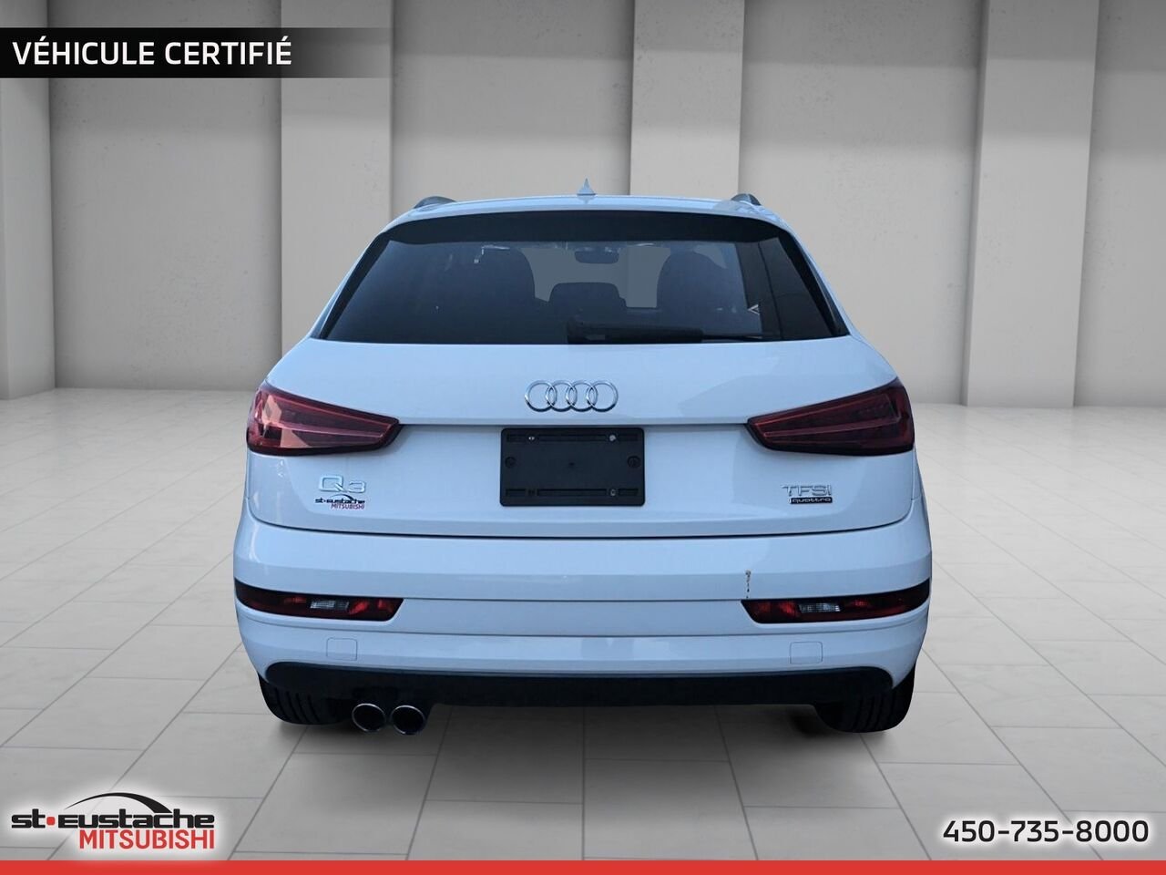 Audi Q3 2018 Blanc Saint-Eustache - photo #2