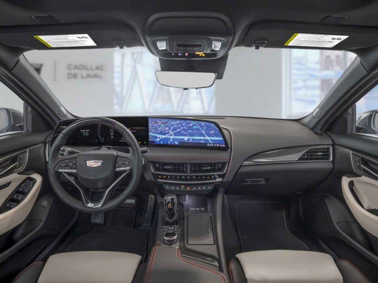 CADILLAC CT5 CT5 SEDAN 2.0L TWIN-SCROLL TURBO SPORT AWD (1SE) 2026 Noir corbeau Laval - photo #6