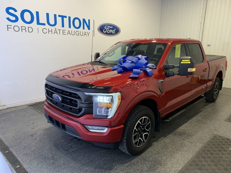 2022 Ford F-150 SUPERCREW XLT 2022 Red