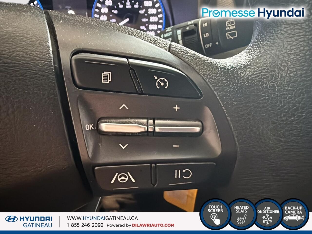 Hyundai Kona 2.0L Essential *** awd , sieges chauffant , certifier *** 2022 Noir Ottawa & Gatineau - photo #10