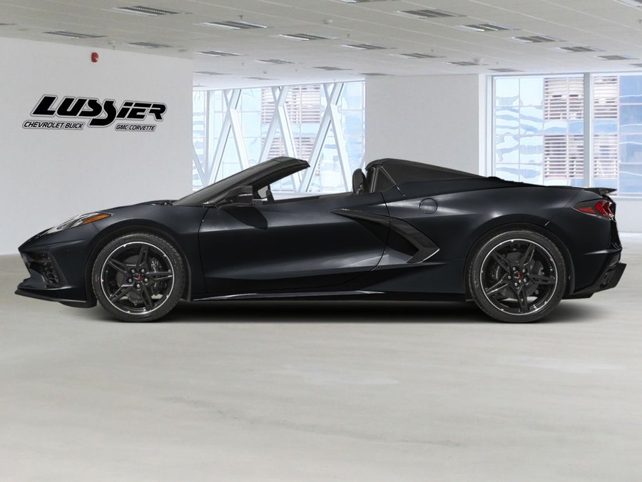 Chevrolet Corvette Stingray cabriolet 2 portes avec 2LT 2025 Noir