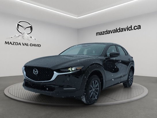 2026 Mazda CX-30 Gx, awd, sièges chauffants, caméra de recul Jet Black Mica