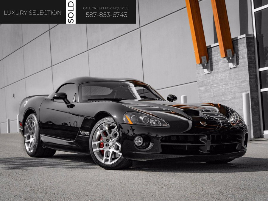 2008 Dodge Viper 2008 Black