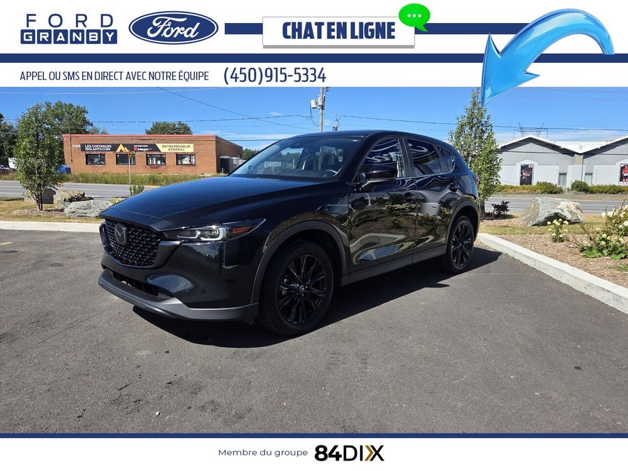 Mazda CX-5 Édition Kuro AWD, CUIR, TOIT 2022 Noir