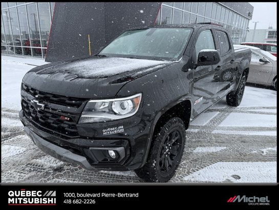 2021 Chevrolet Colorado Z71 cabine multi places 4X4, Volant chauffant, Attache remorque Black