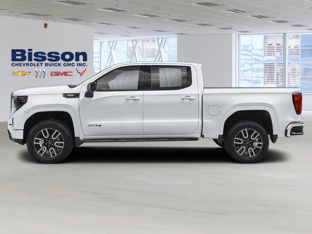 GMC Sierra 1500 AT4 cabine multiplace 4RM 157 po 2026 Blanc sommet Thetford Mines - photo #1