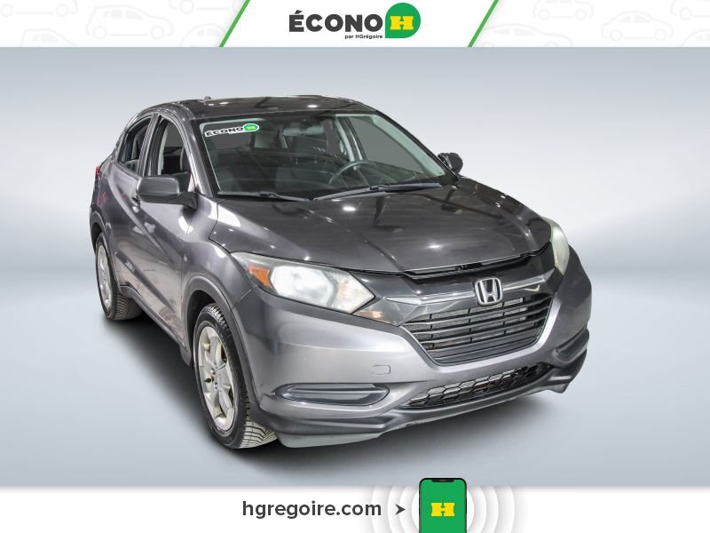 Honda HR-V 821478 | LX AUTO A/C GR ELECT MAGS 2016 Gris Laval - photo #0