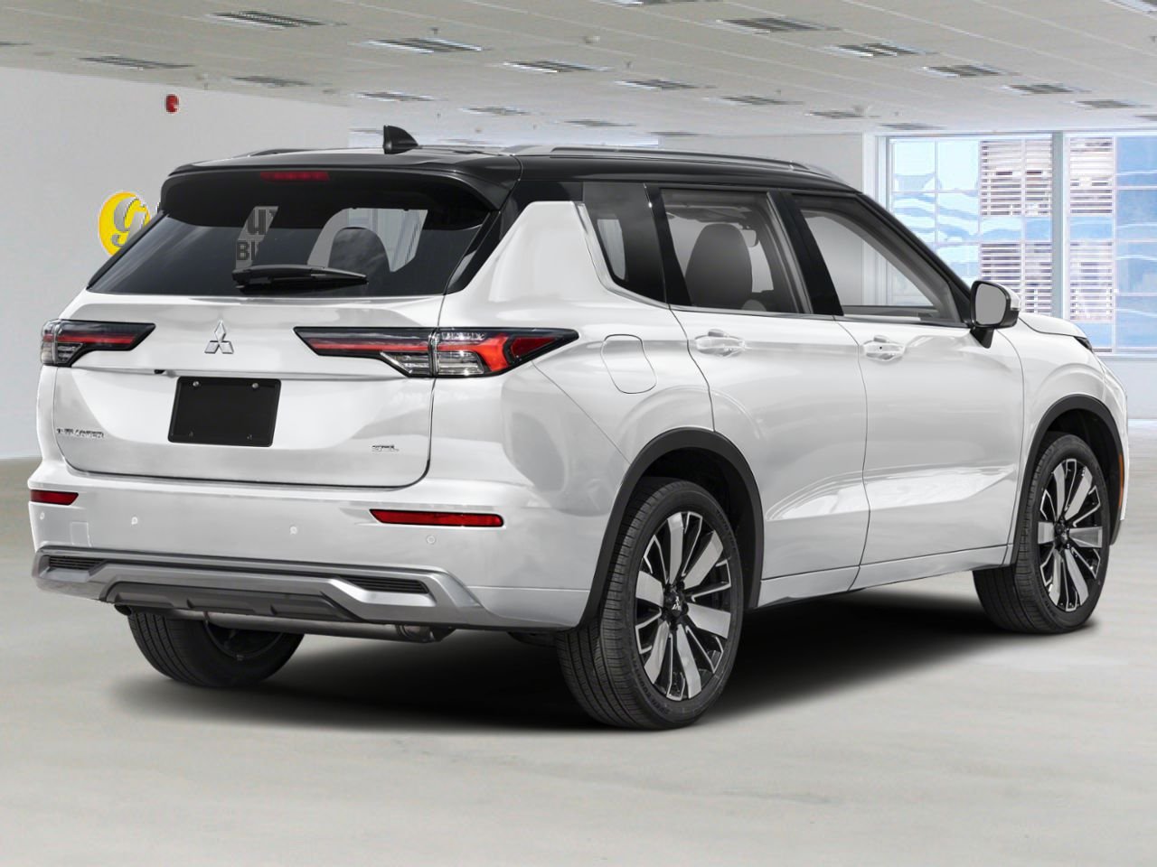 2026 Mitsubishi Outlander White Diamond/Black Roof Sainte-Agathe-des-Monts - photo #1